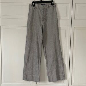 Abercrombie & Fitch Striped High-Rise Pants‎ | Size 25 OR
